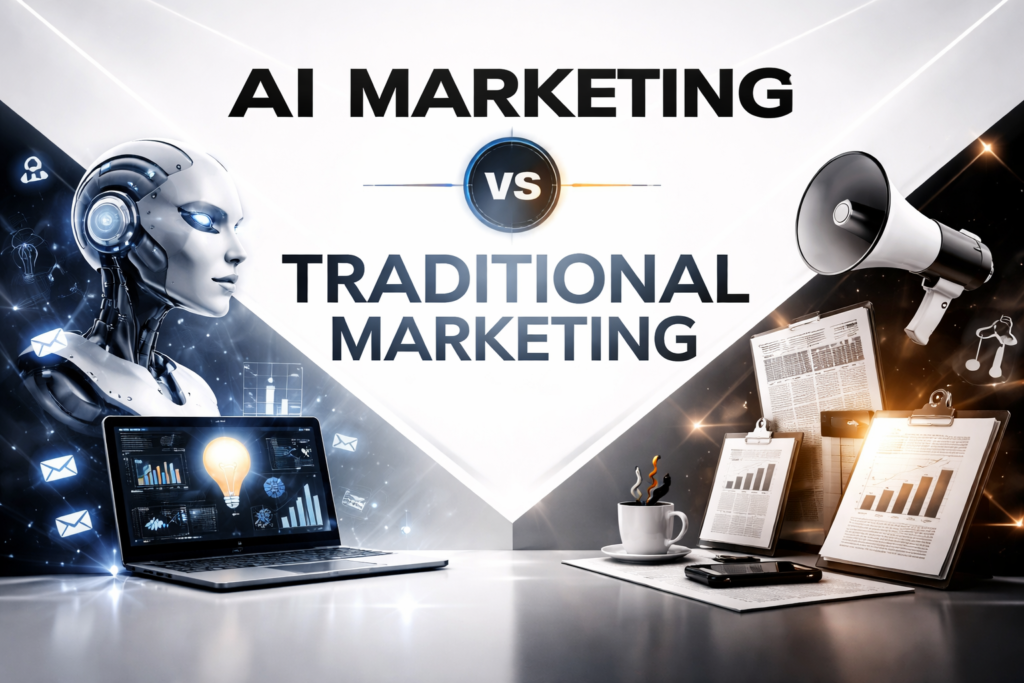 AI Marketing vs Traditional Marketing