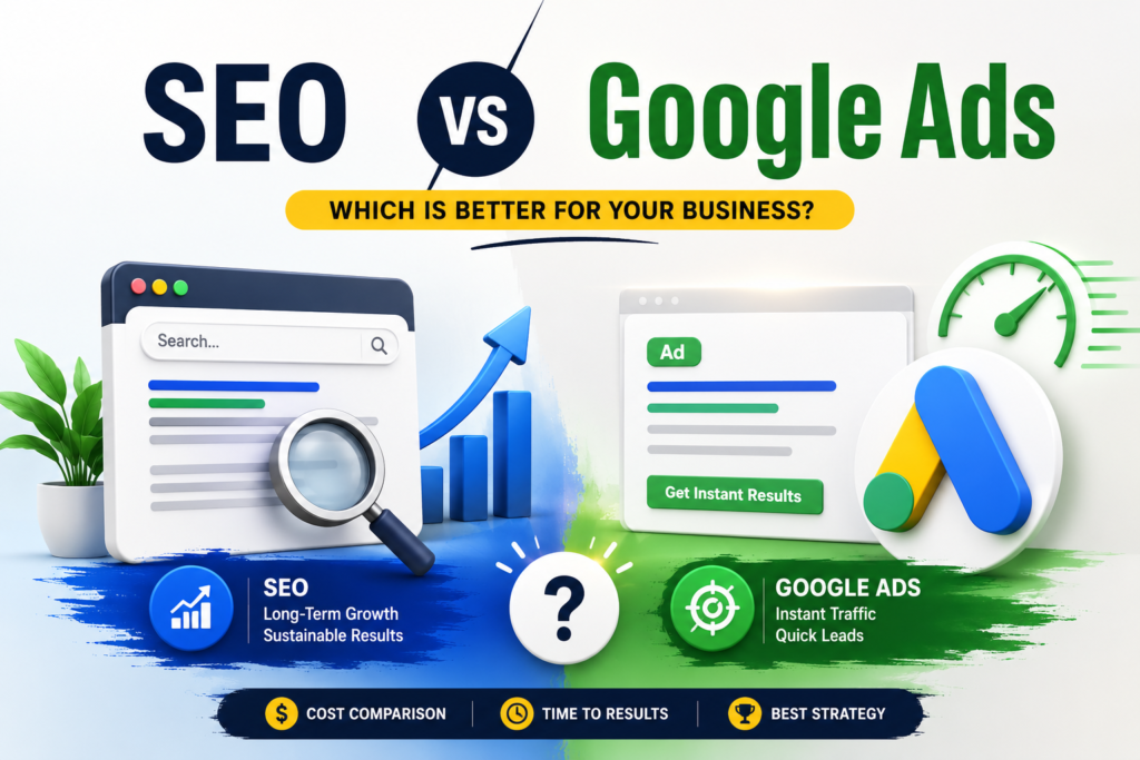 SEO vs Google Ads