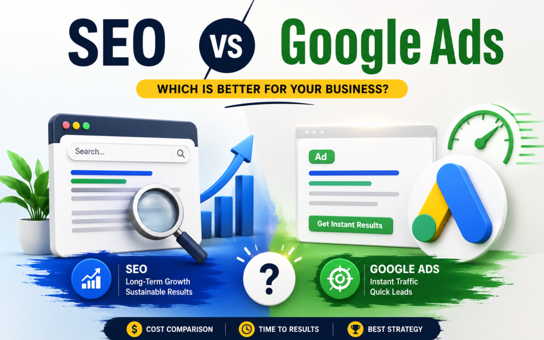 SEO vs Google Ads: Which Is Better for Your Business in 2026?